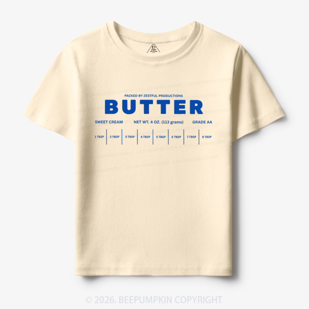 Butter Stick Label Sweet Cream Baking Toddler&Kid's Tees