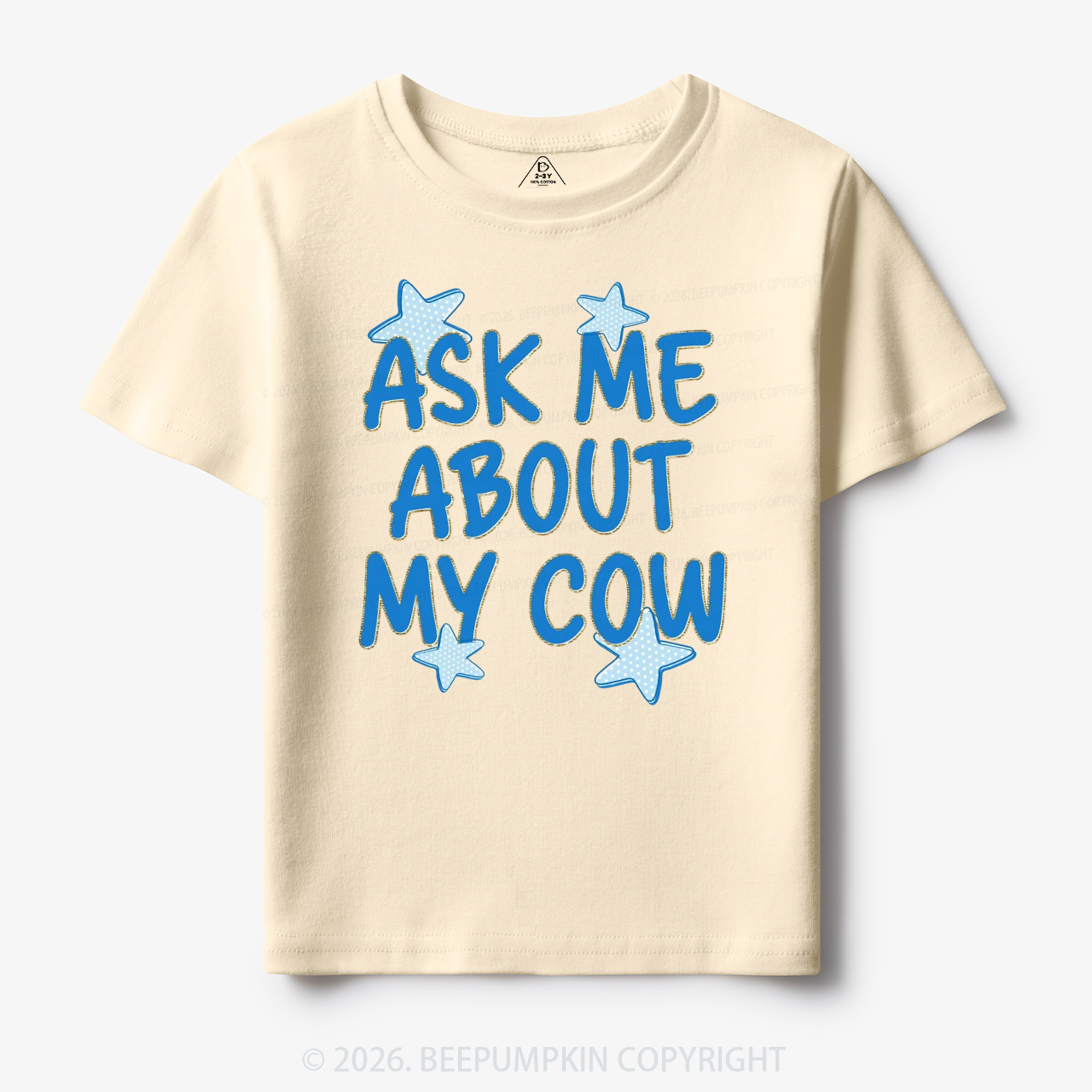 Ask Me About My Cow Toddler&Kid's Tees