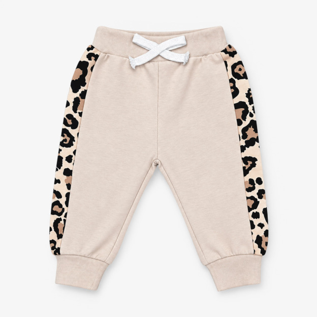 Mama's Mini Leopard Sweatshirt Two-Piece Set