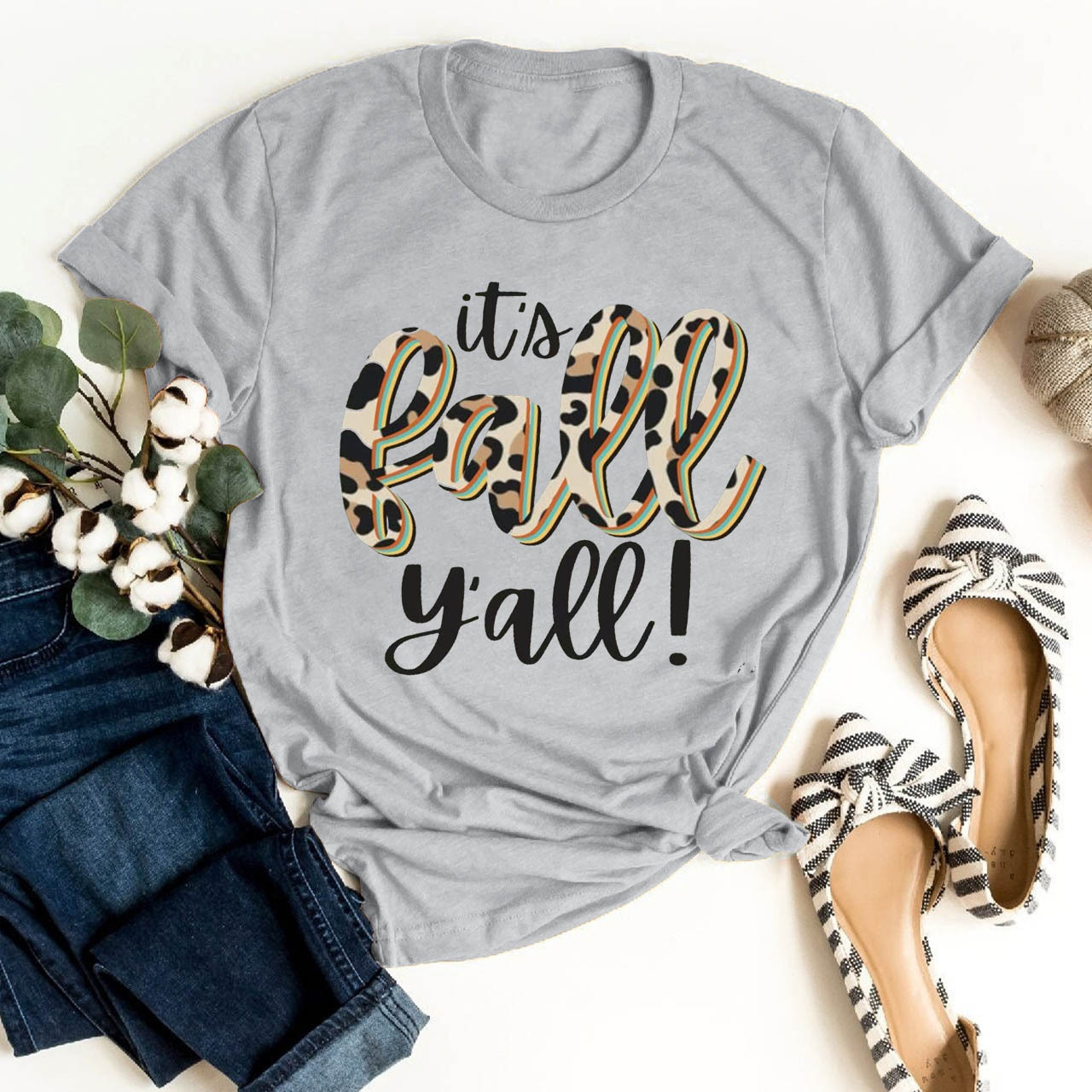 It's Fall Y'all Pumpkin Shirts For Her