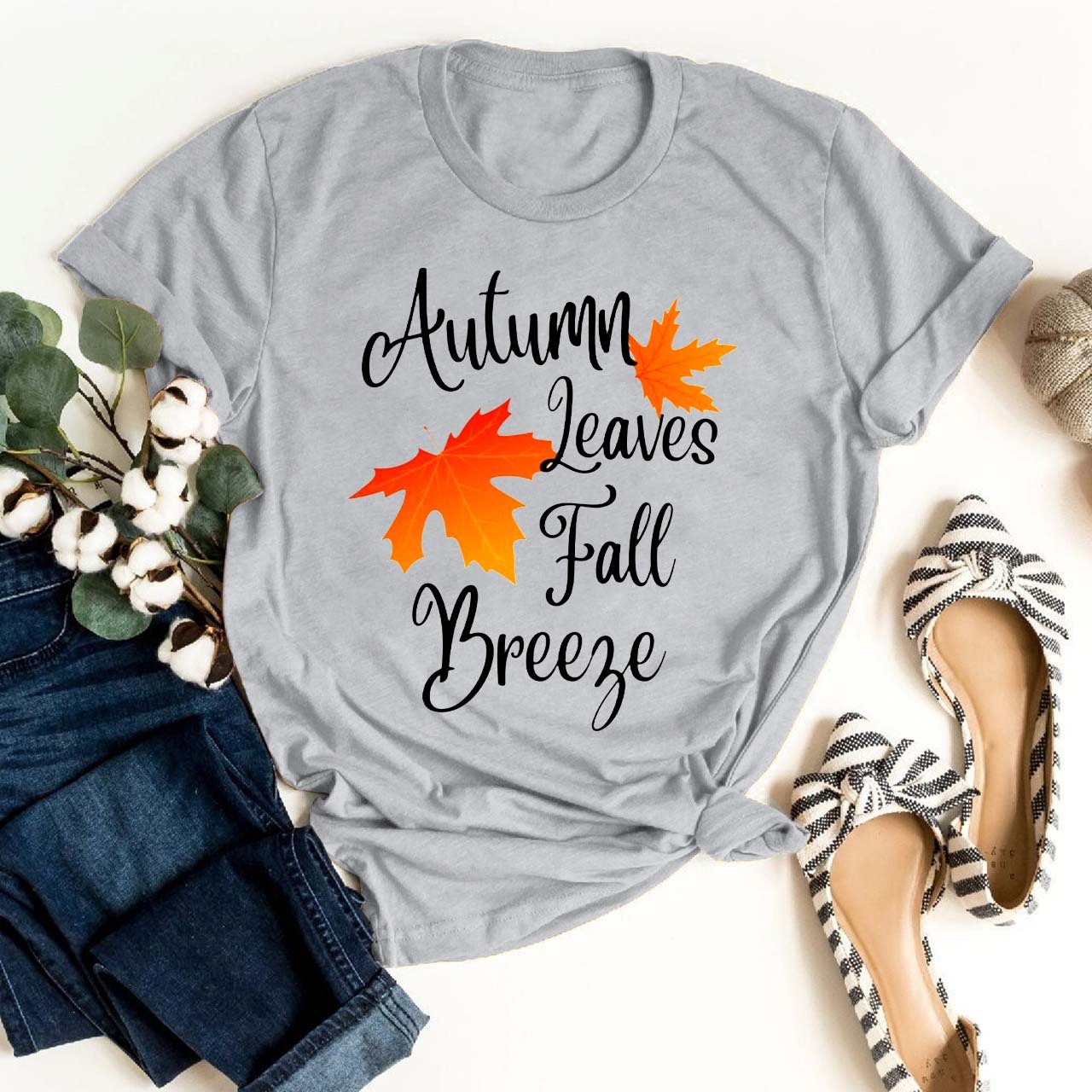 Autumn Leaves Fall Breeze T-shirt