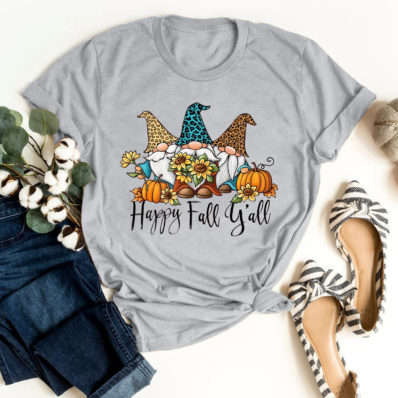 Happy Fall Y'all Elves Shirt For Her