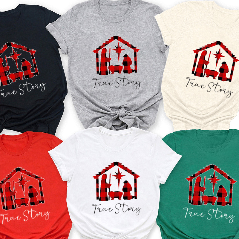 True Story Christmas Matching Shirts