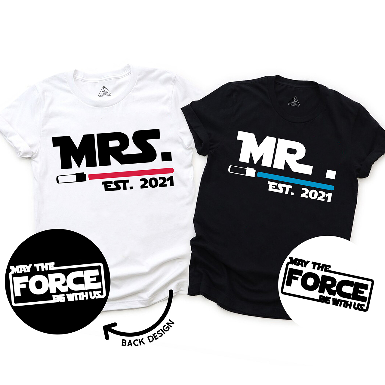 Personalized Mr And Mrs Matching Couple Shirt