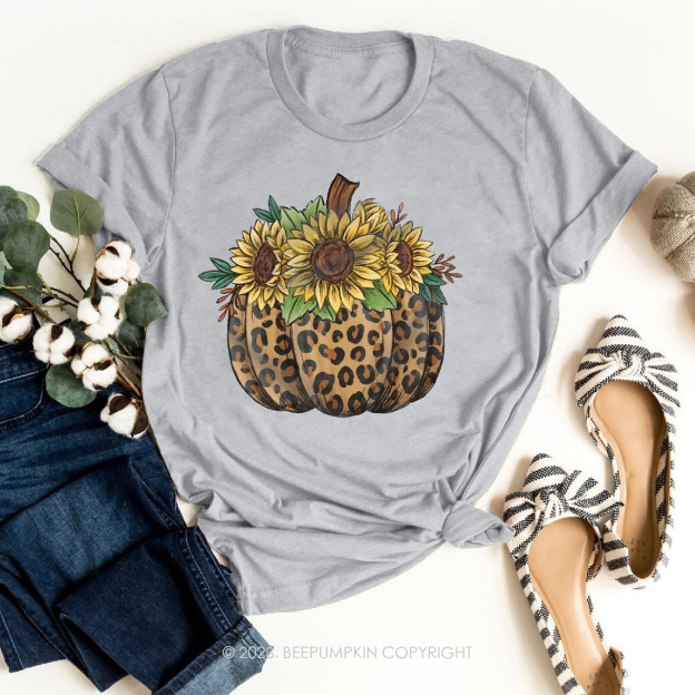 Retro Daisy Fall Pumpkin Shirts