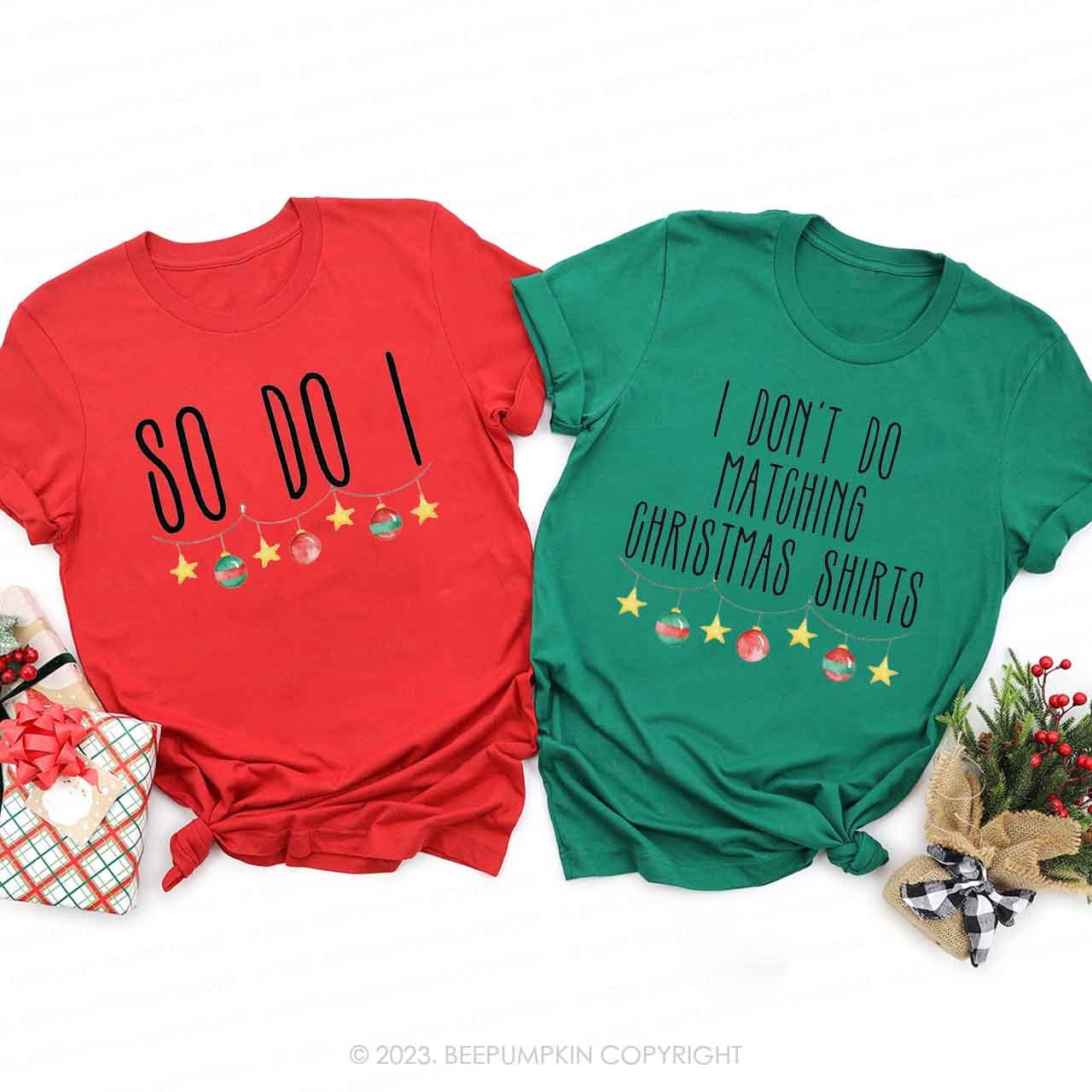 Matching Family Christmas Shirts For Family Members Beepumpkin