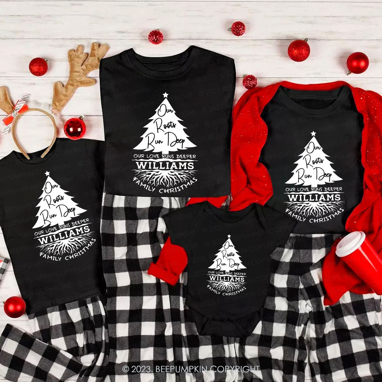 Personalized Our Roots Run Deep Family Matching Shirts Beepumpkin