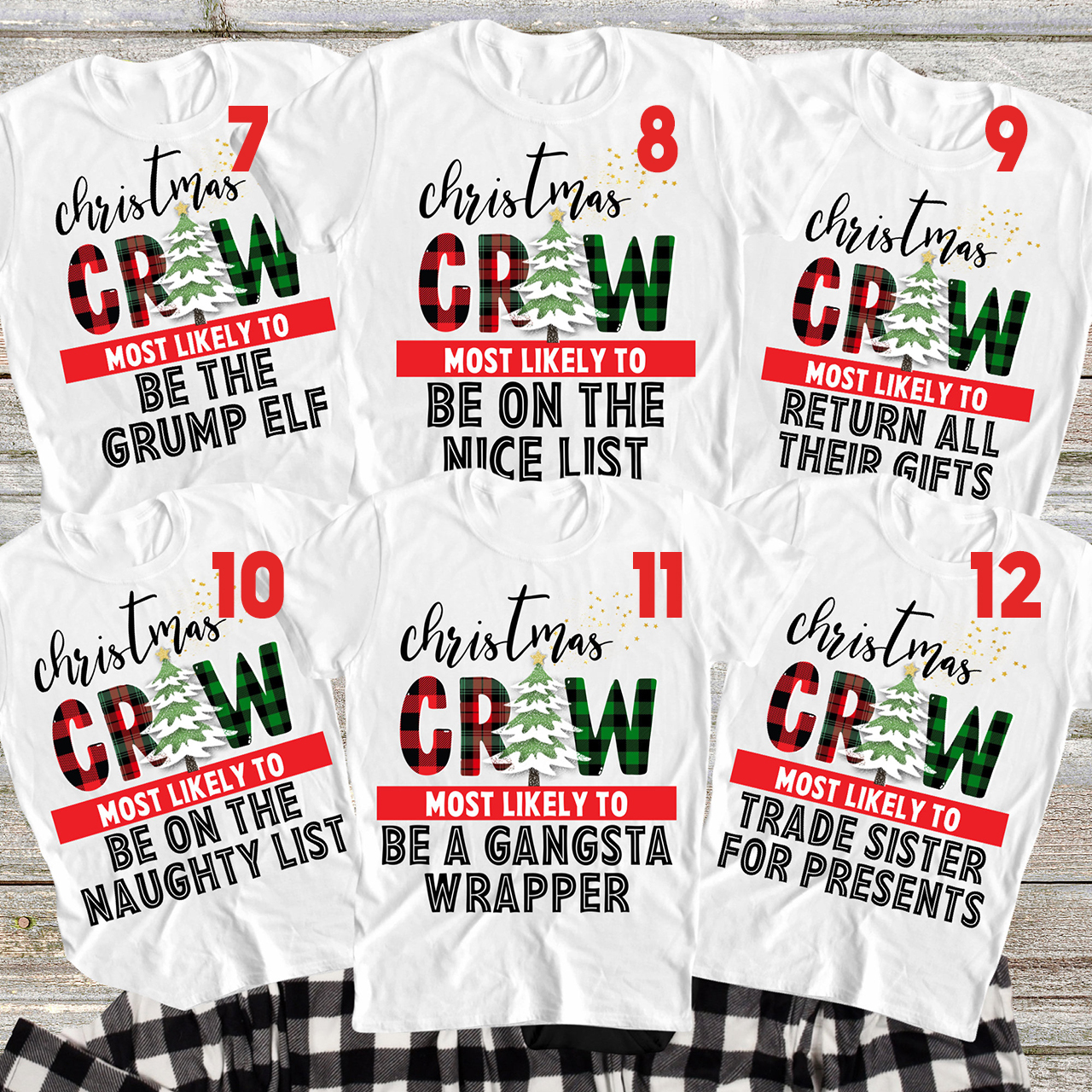 Personalized Funny Most Likely To Christmas Pajamas For Family Beepumpkin