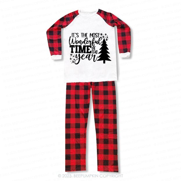 It's The Most Wonderful Time of the Year  Pajamas For Family Beepumpkin