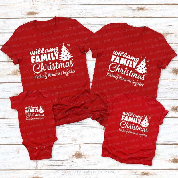 Personalized Making Memories Togethe Matching Tees Beepumpkin