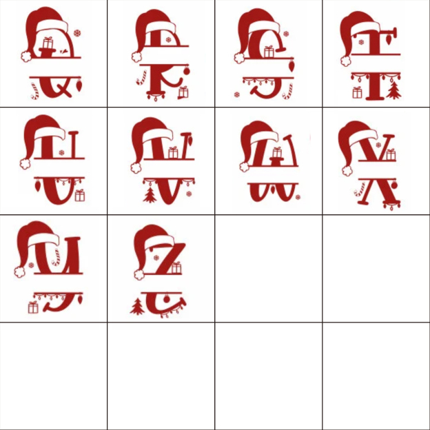 Personalized Monogrammed Family Christmas Shirt With Name