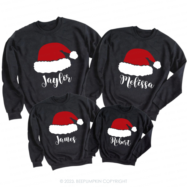 Personalized Family Christmas Sweatshirts