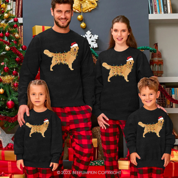 Christmas Dog Lover Matching Sweatshirts