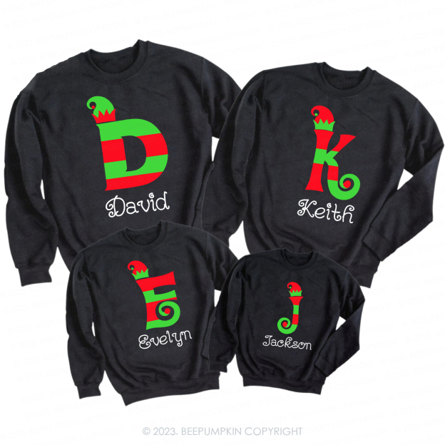 Personalized Christmas Gift For Family Members Sweatshirts