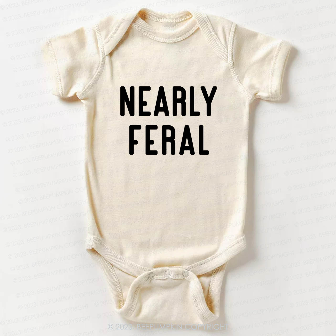 Nearly Feral Funny Bodysuit For Baby