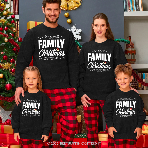 Family Christmas Celebration Sweatshirt  2023