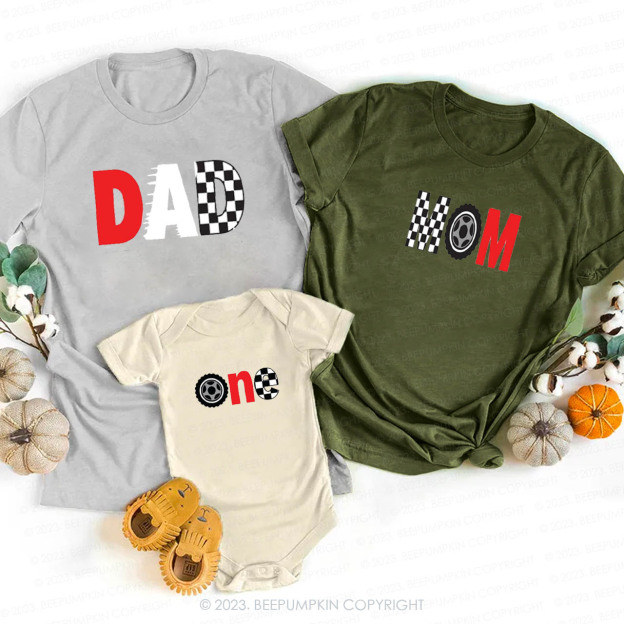 Family Race Car Shirts Matching For Daily