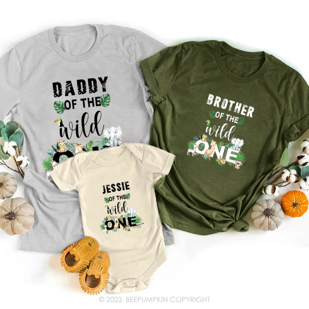 Wild One  Zoo Animal Birthday Party Matching For Daily