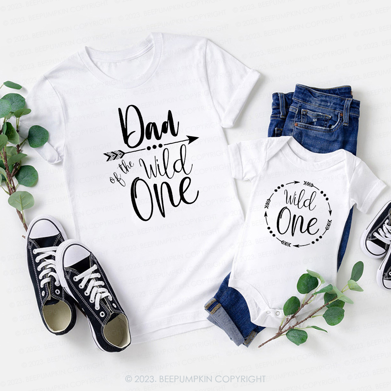 Custom Wild One Family Matching Tees