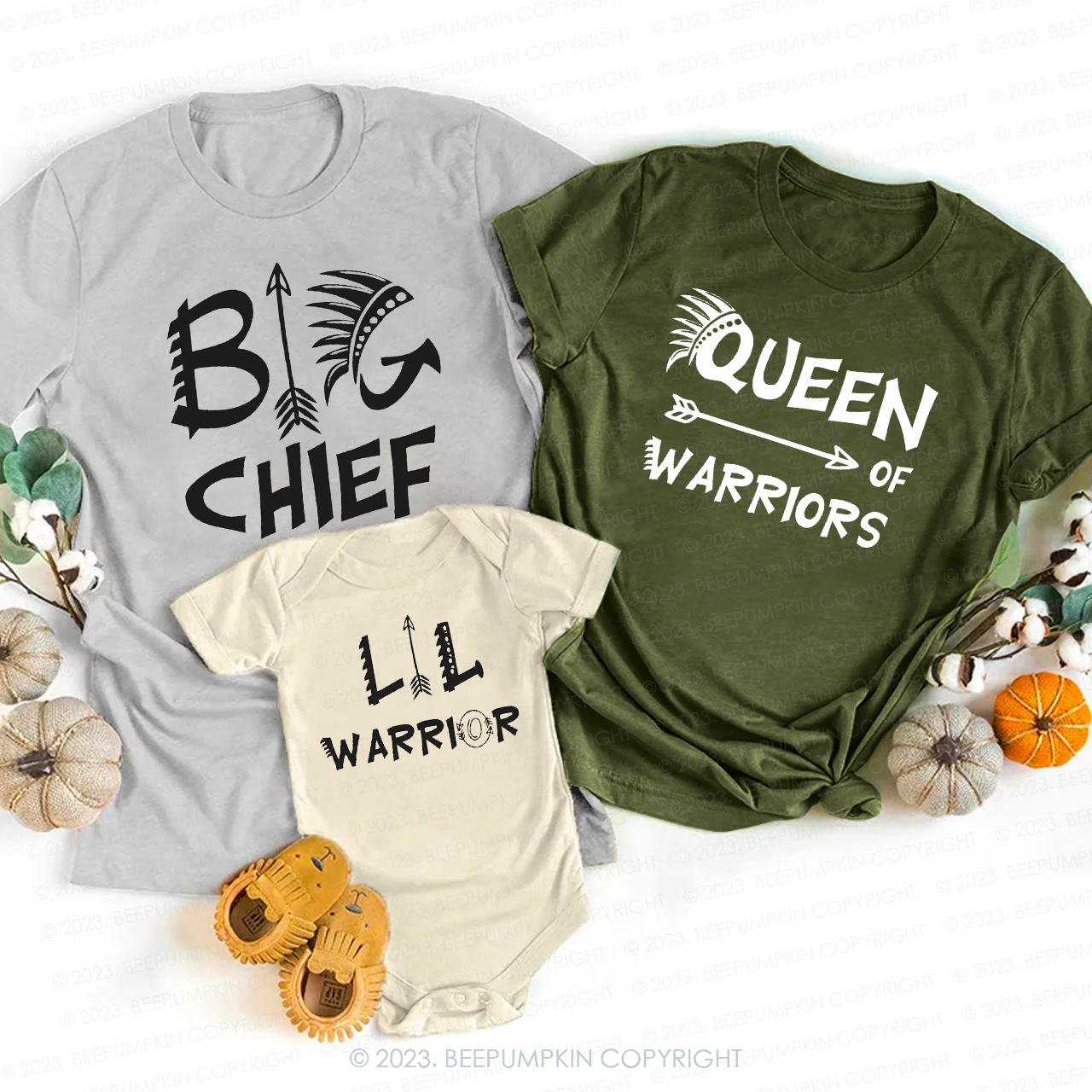 Arrow Flywheel Funny Vacation Family Matching T-Shirts