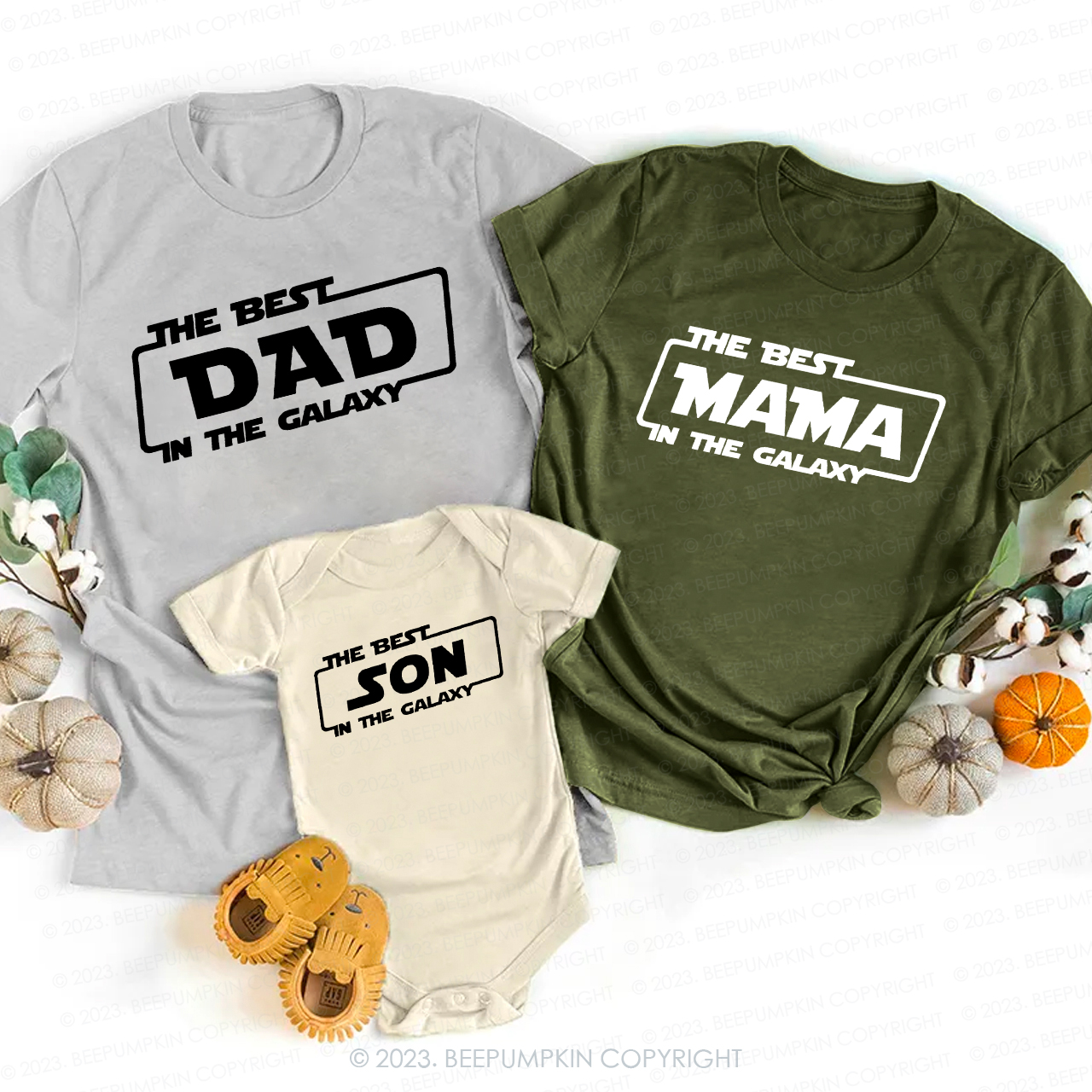 The Best Family Member In The Galaxy Matching Shirts