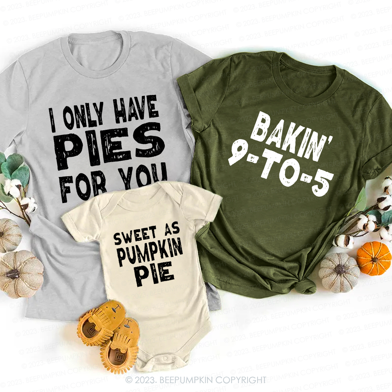 Oh My Gourd Fun Family Matching Shirts 