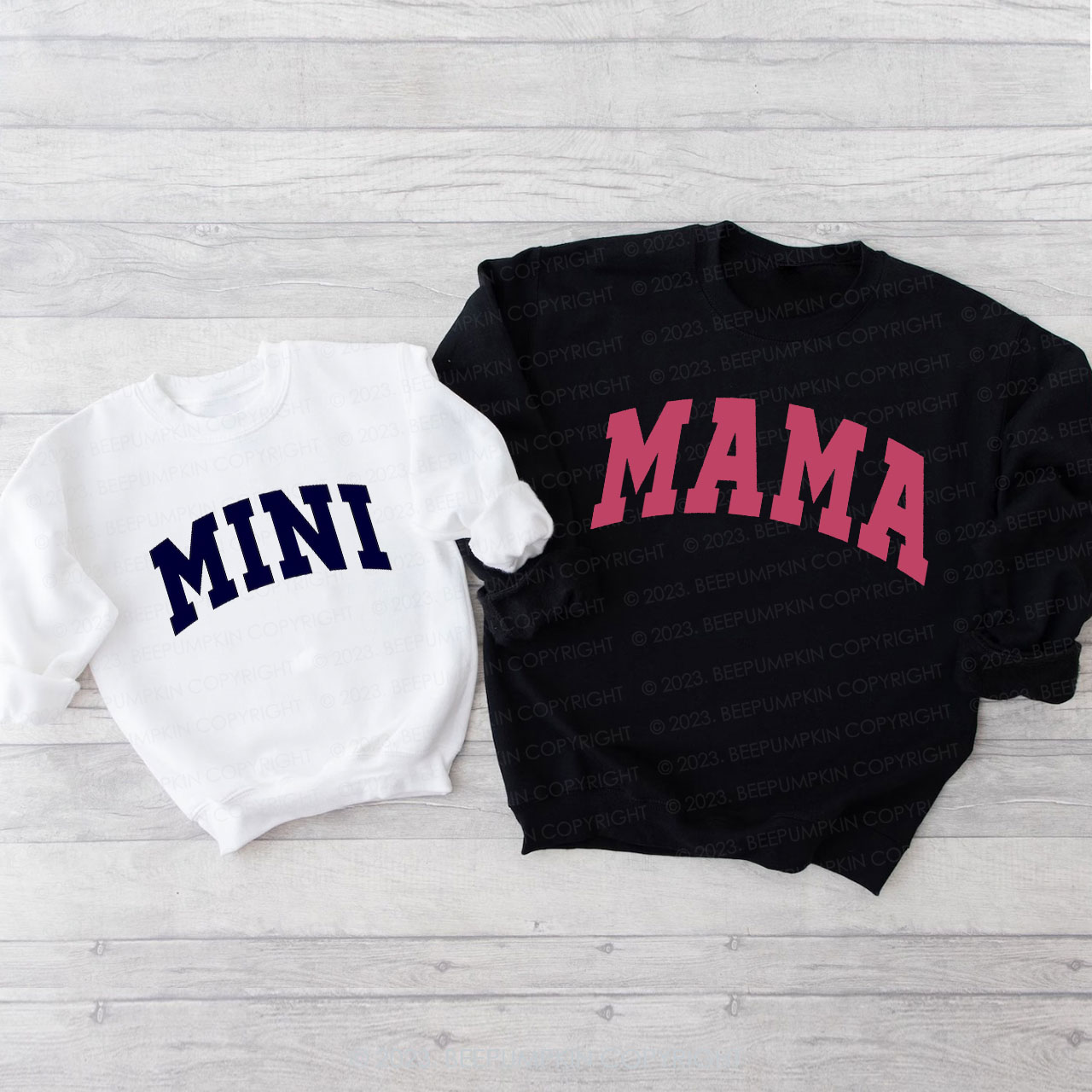 Minimalist Matching Mama & Mini Gift Sweatshirts