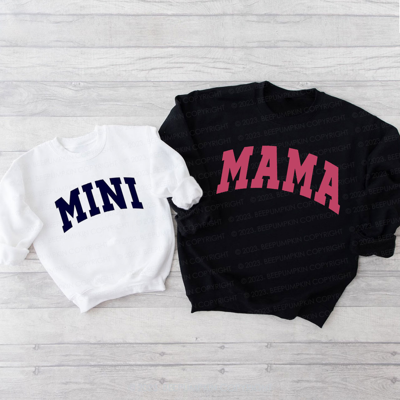 Minimalist Matching Mama & Mini Gift Sweatshirts