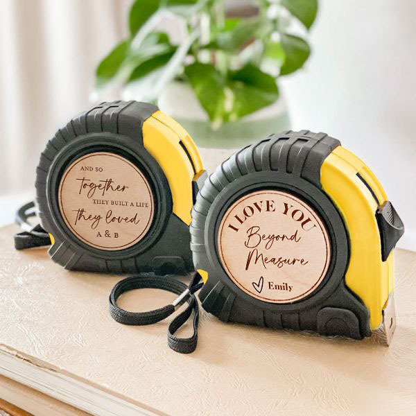 Tape Measure Personalized Gifts For Valentine‘s Day