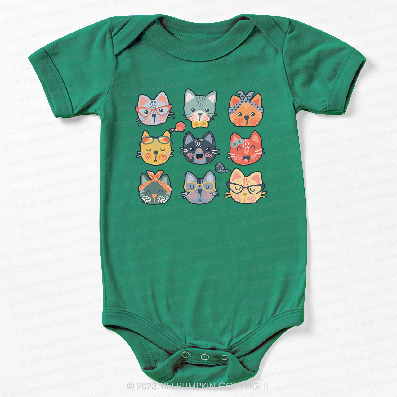 Cute Cat Lover Bodysuit For Baby