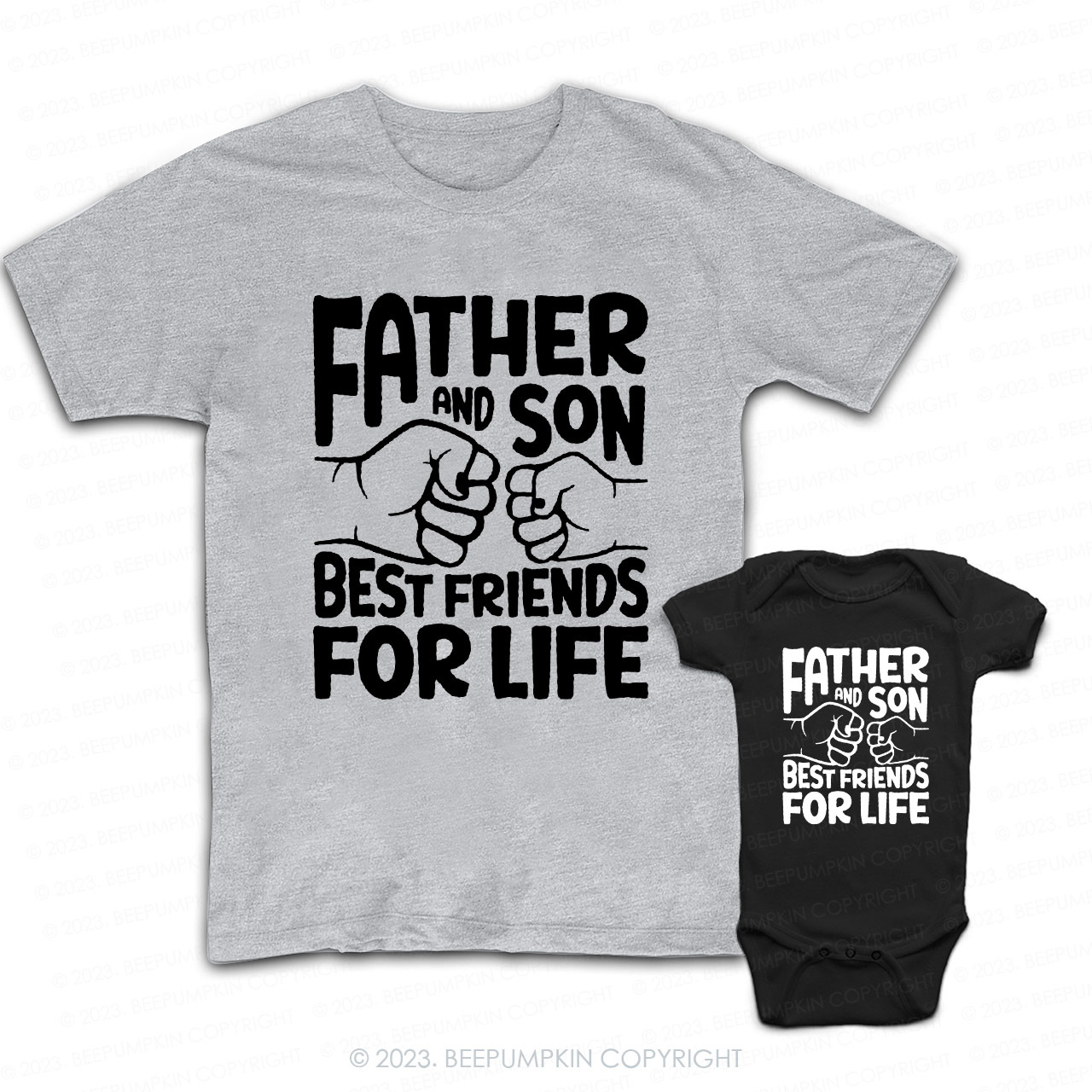 Father And Son Best Friends For Life Dad&Me Matching T-Shirt