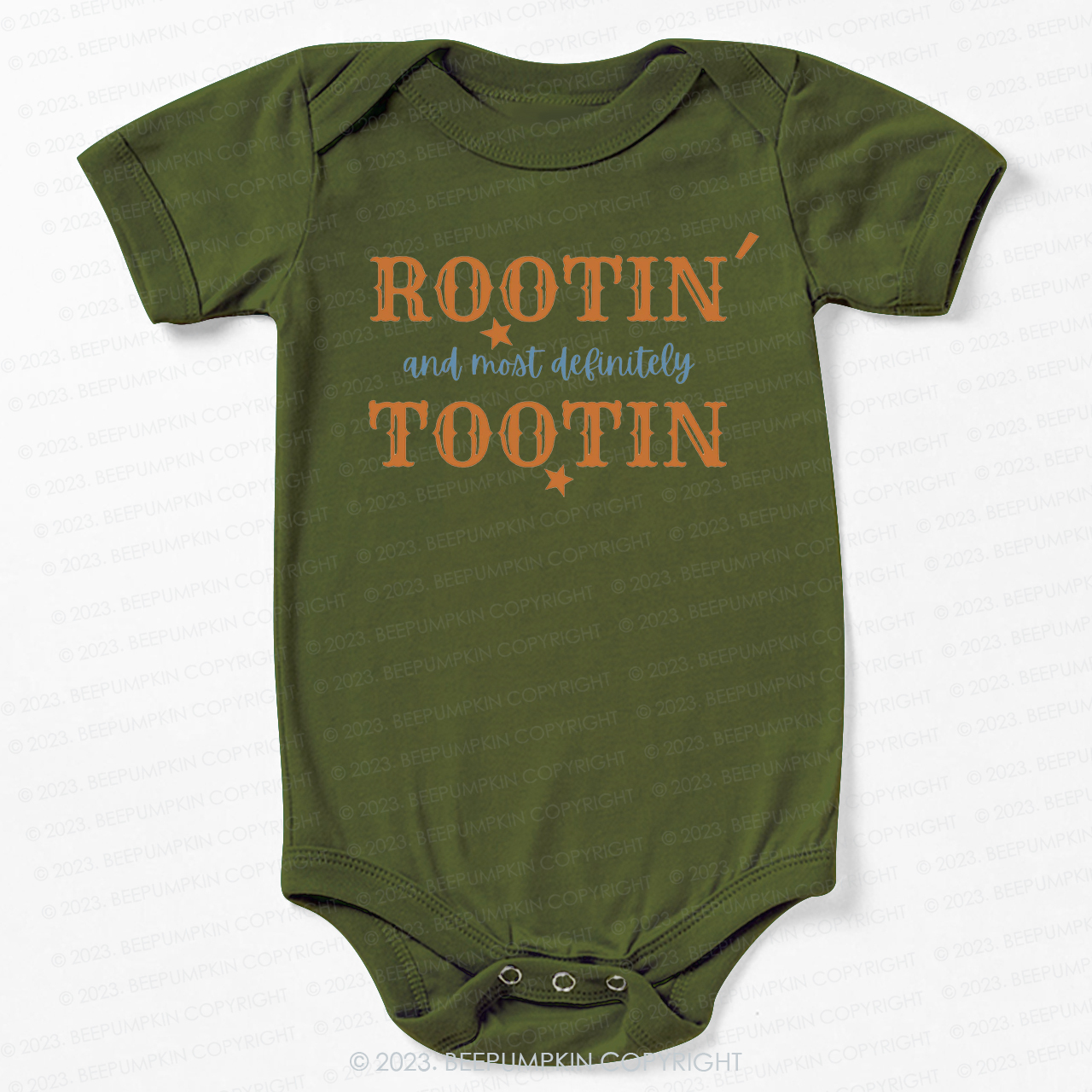 Rootin And Most Definitely Tootin Bodysuit For Baby