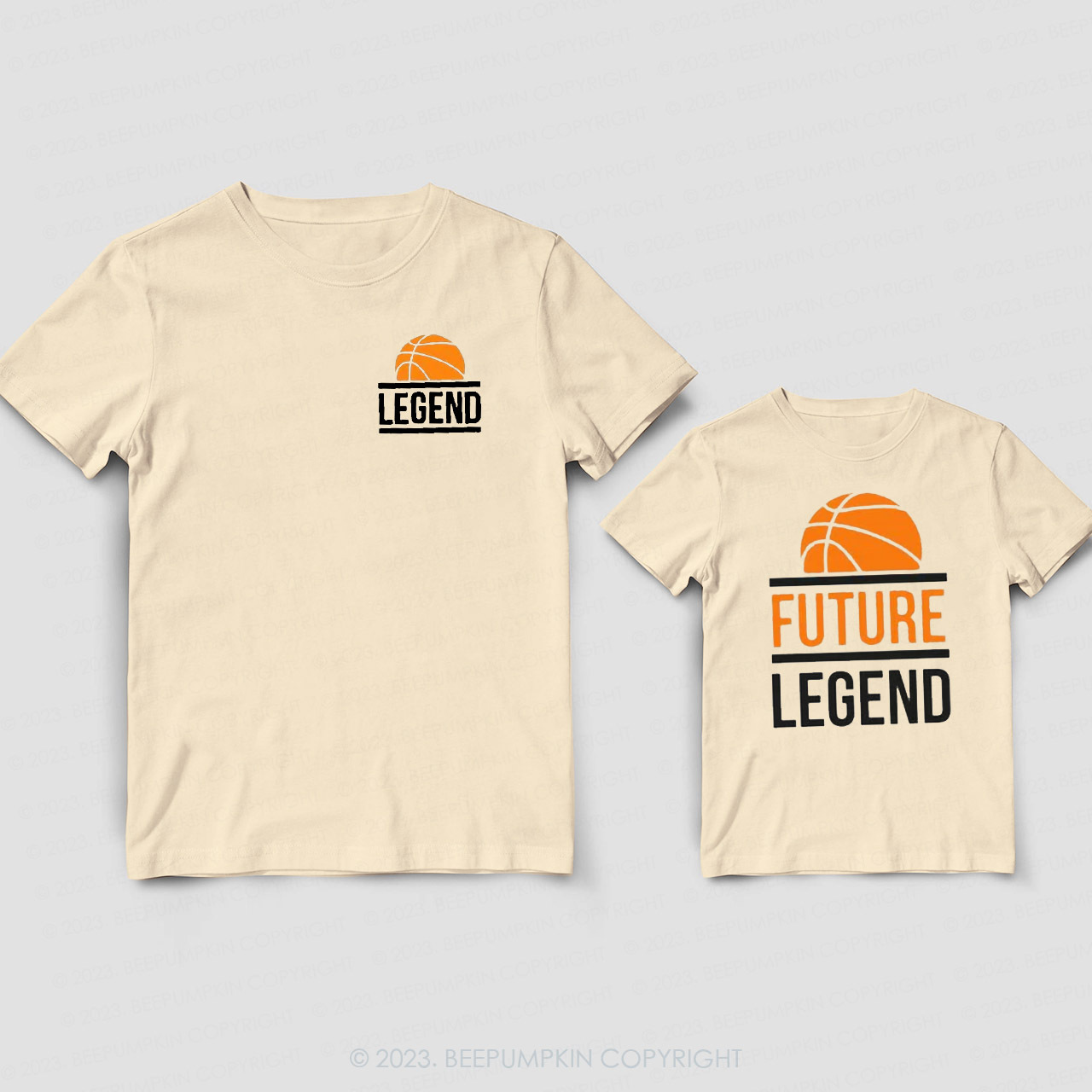 Legend & Future Legend Matching T-Shirts For Dad&Me