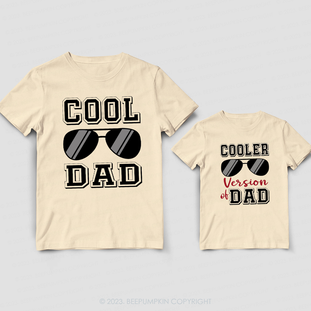 Dad & Me Matching T-Shirts ?C Cooler Version Of Dad
