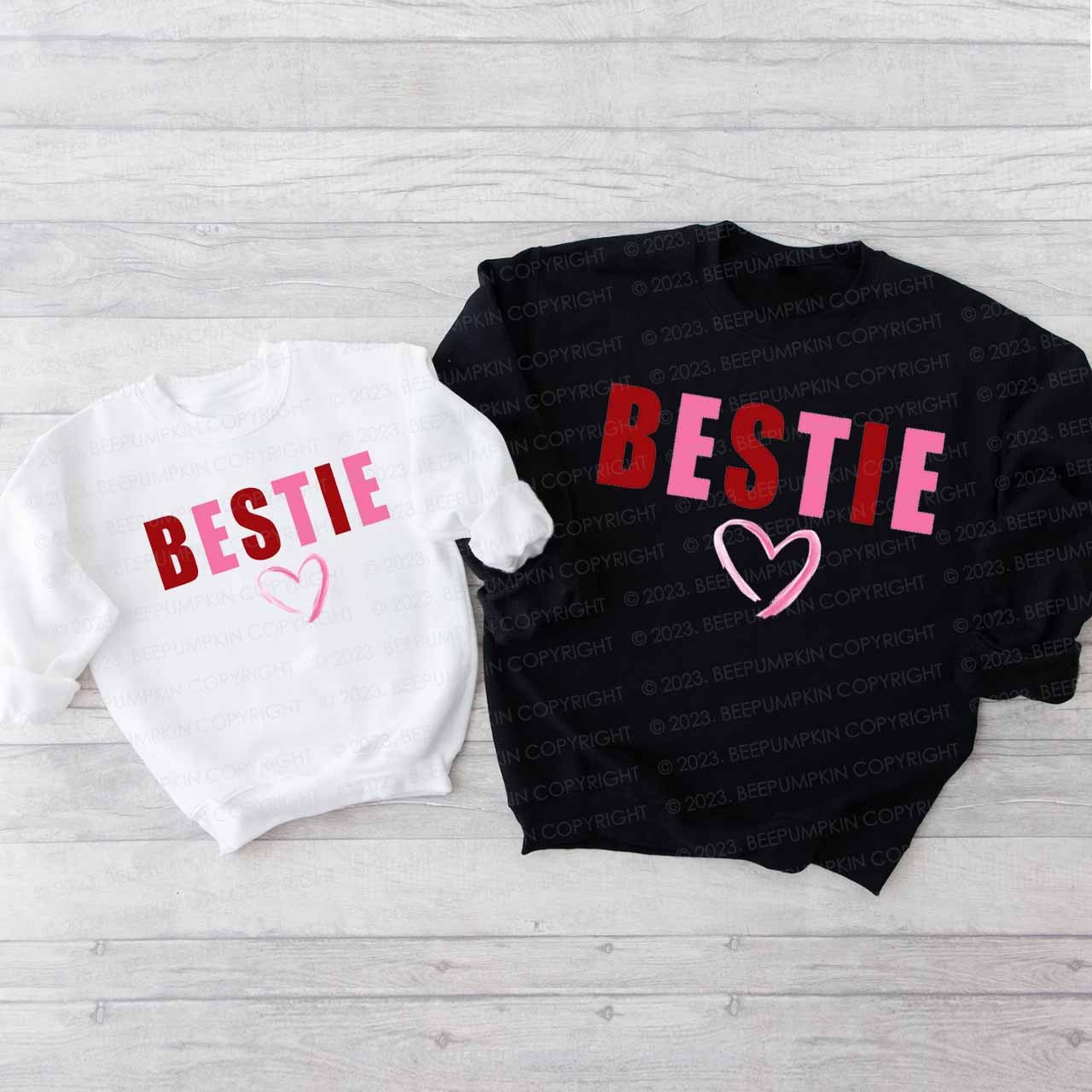 Beatie Valentine's Family Matching Sweatshirt