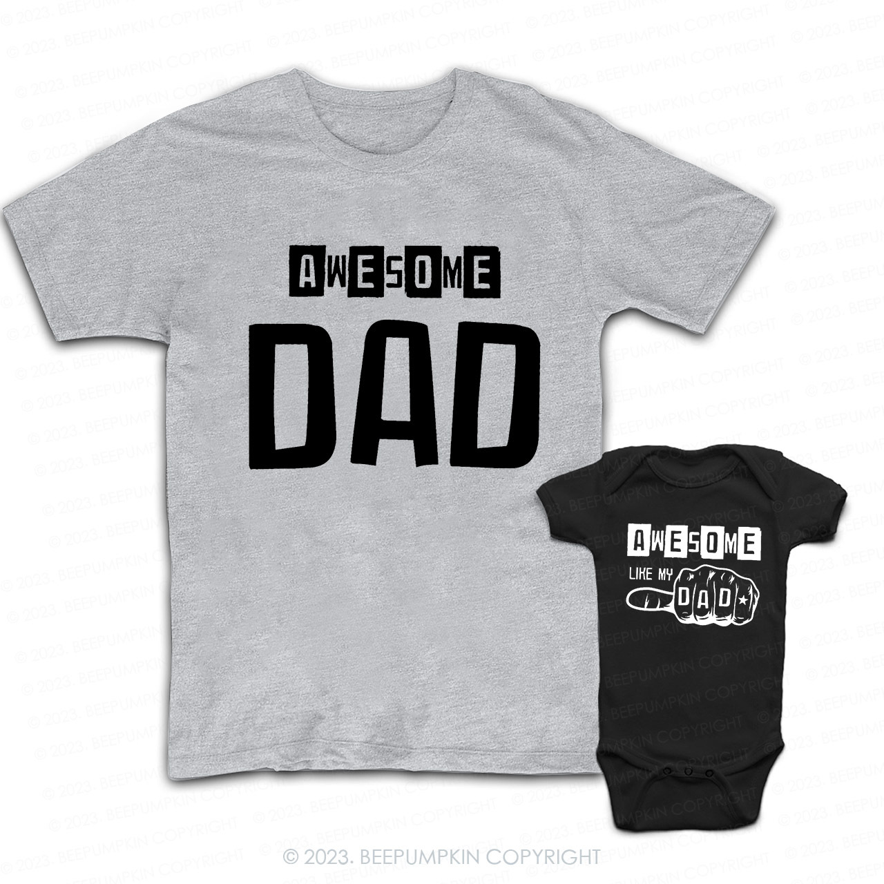 Dad & Me Matching T-Shirts �CAwesome Like My Dad