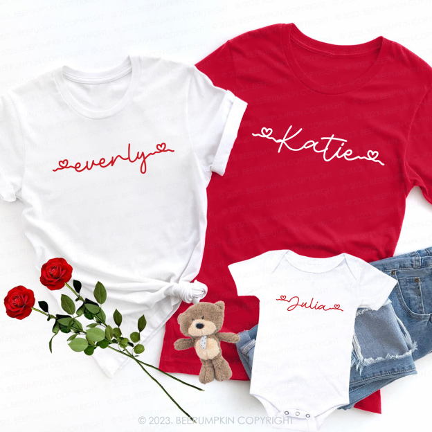 Heart Warrior Matching Valentine��s Shirts