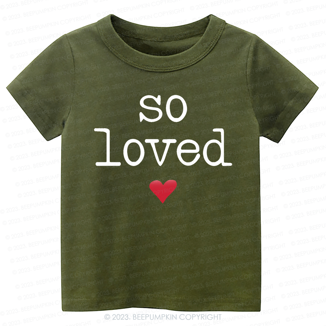 So Loved Valentine's Day-Toddler Tees