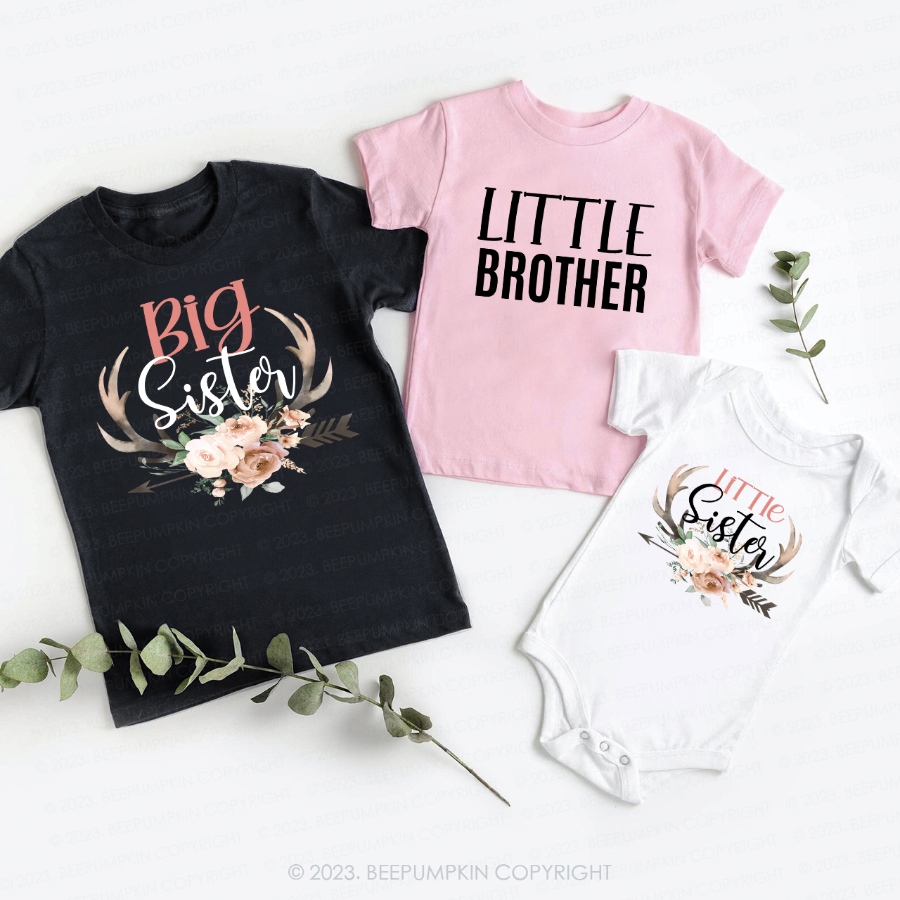 Sister Brother Matching Sibling Shirts