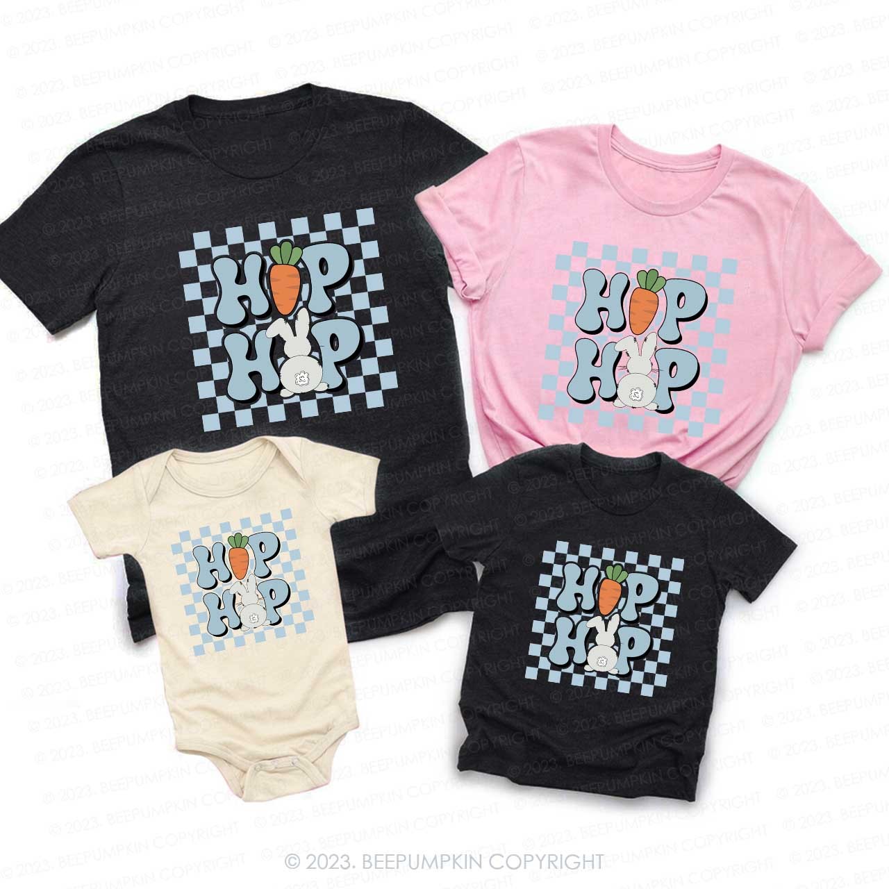 Hip Hop Cute Easter Matching Shirts