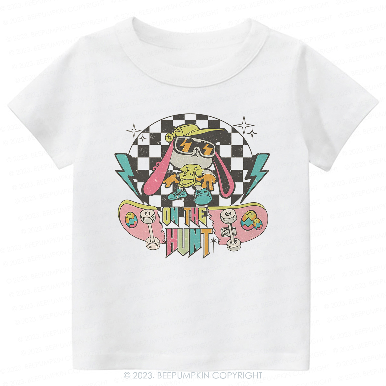 On The Hunt Kids Retro -Toddler Tees