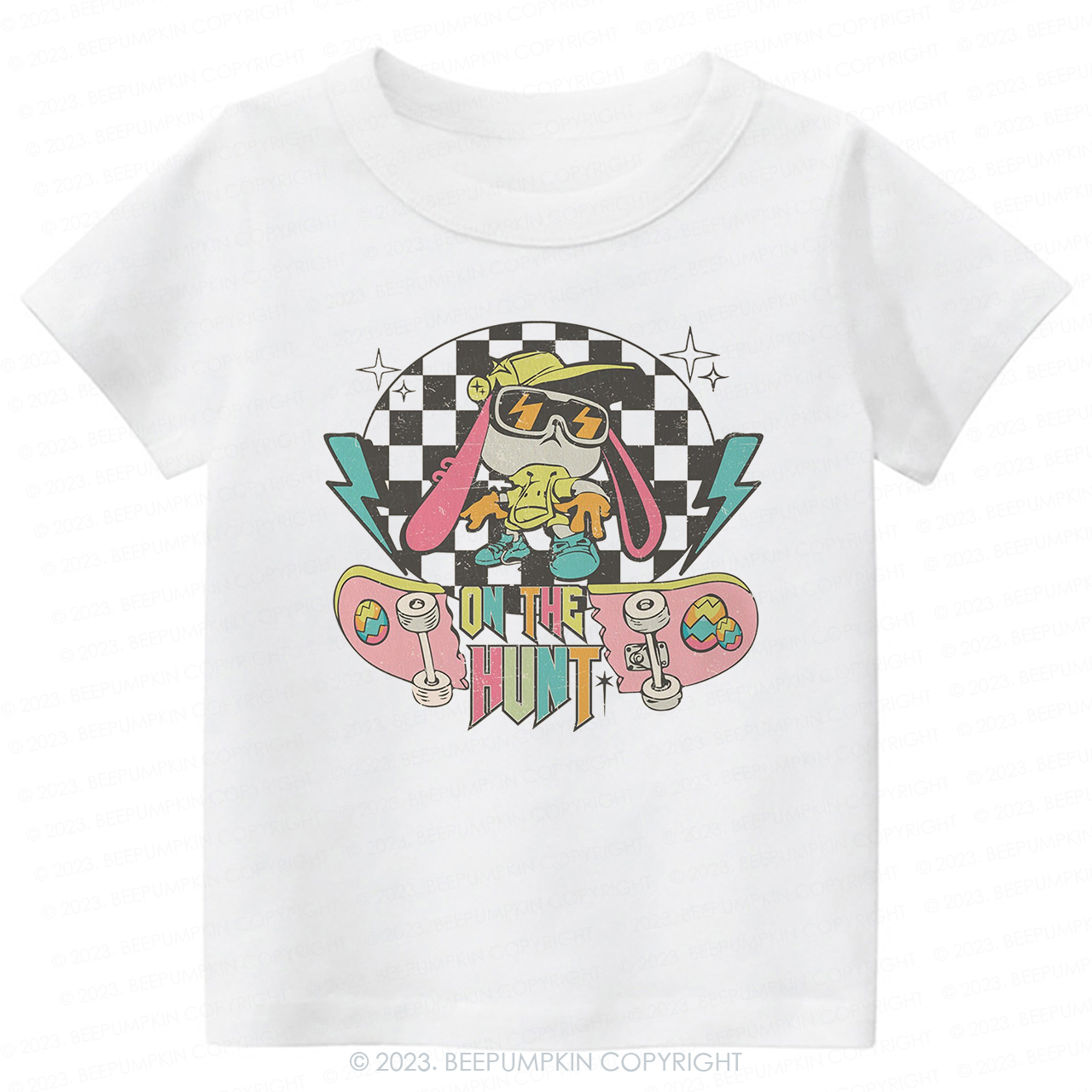 On The Hunt Kids Retro -Toddler Tees