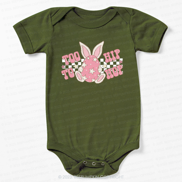 Too Hip To Hop Pink Bodysuit For Baby