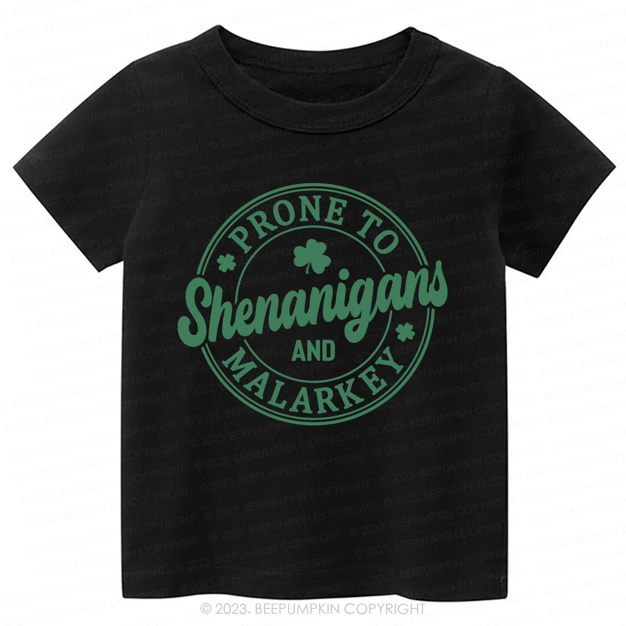 Prone To Shenanigans And Malarkey St.Patricks Day-Toddler&Kids Tees