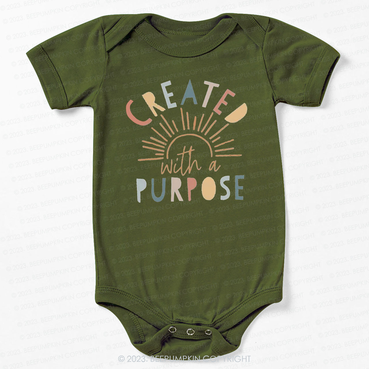 Created With A Purpose Easter Bodysuit For Baby