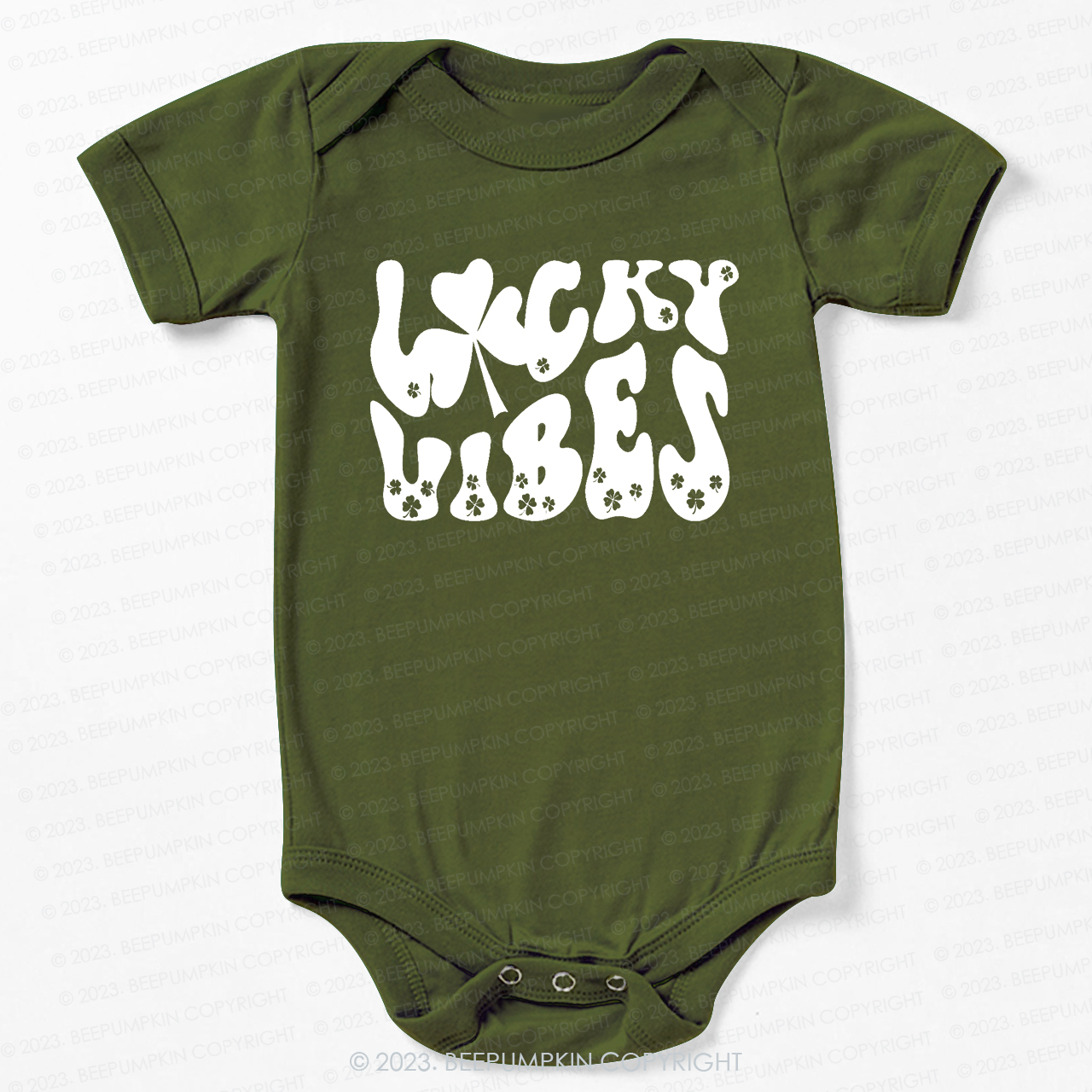 Lucky Vibes Easter Bodysuit For Baby