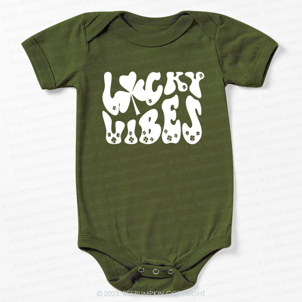 Lucky Vibes Easter Bodysuit For Baby