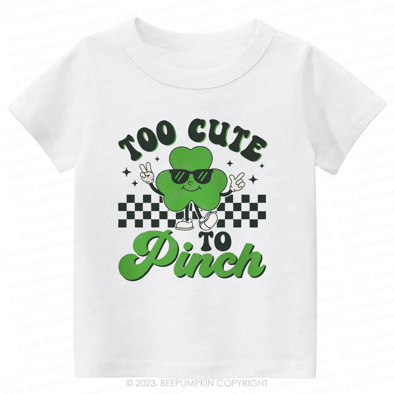 Too Cute To Pinch St.Patricks Day-Toddler&Kids Tees