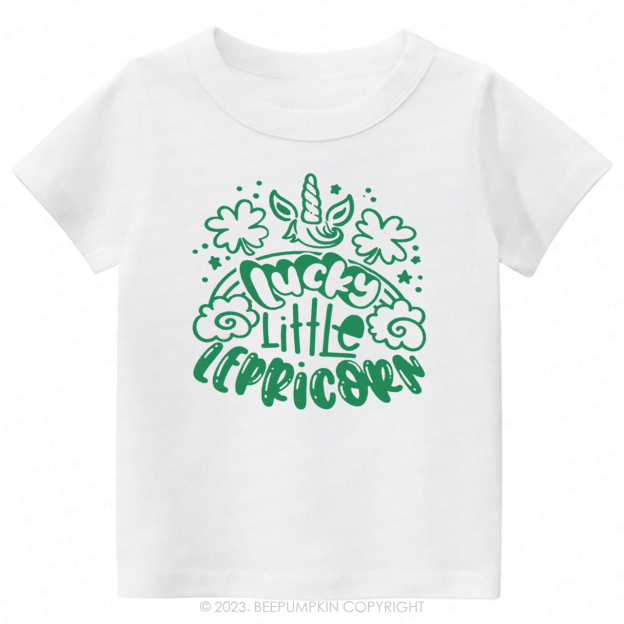 Lucky Little Lepricorn St.Patricks Day -Toddler Tees