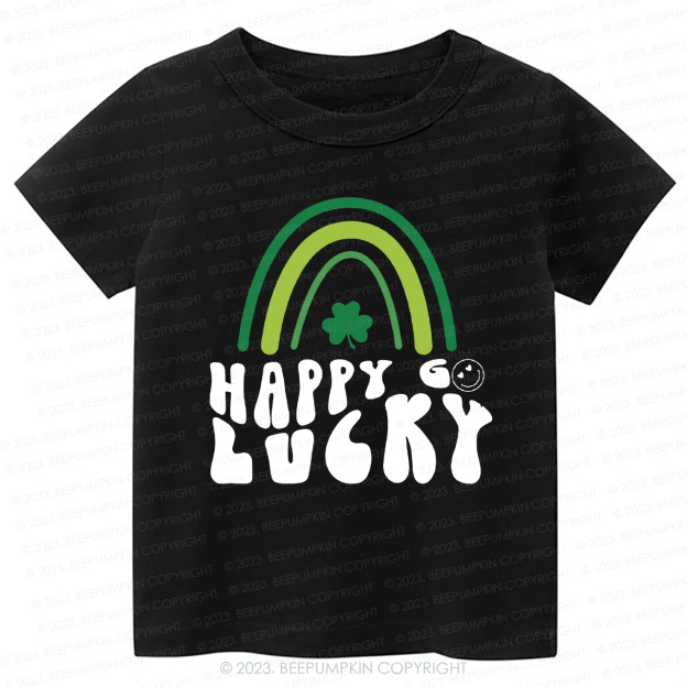Happy Go lucky St.Patricks Day -Toddler Tees